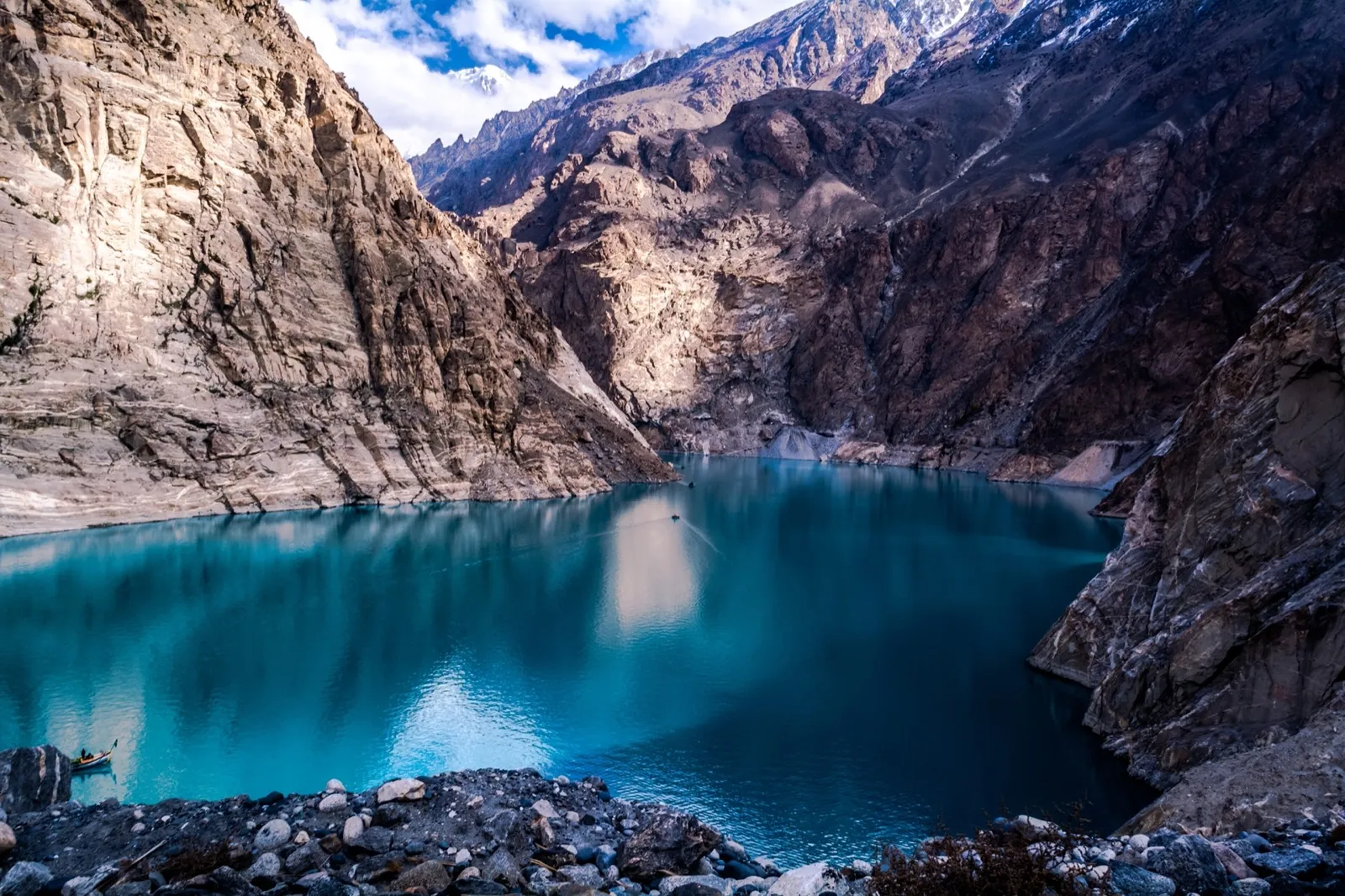 Attabad Lake on the way to Passu