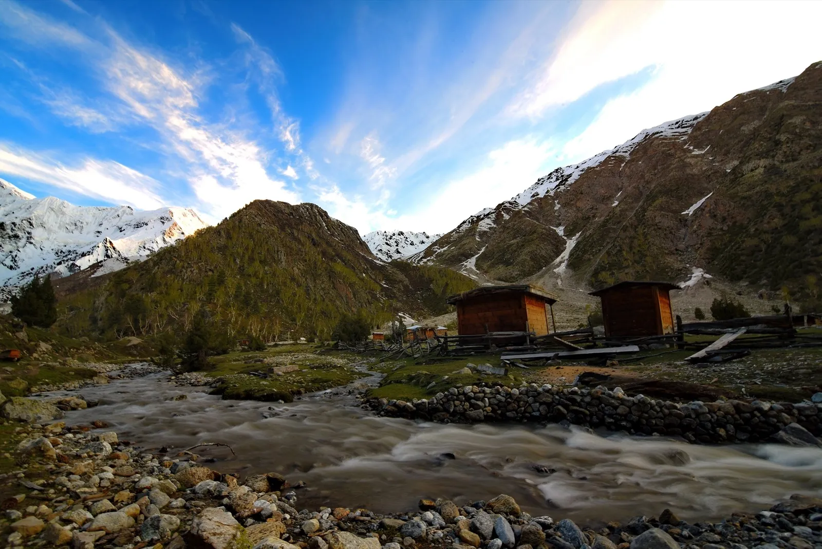 Beyal Camp above Fairy Meadows