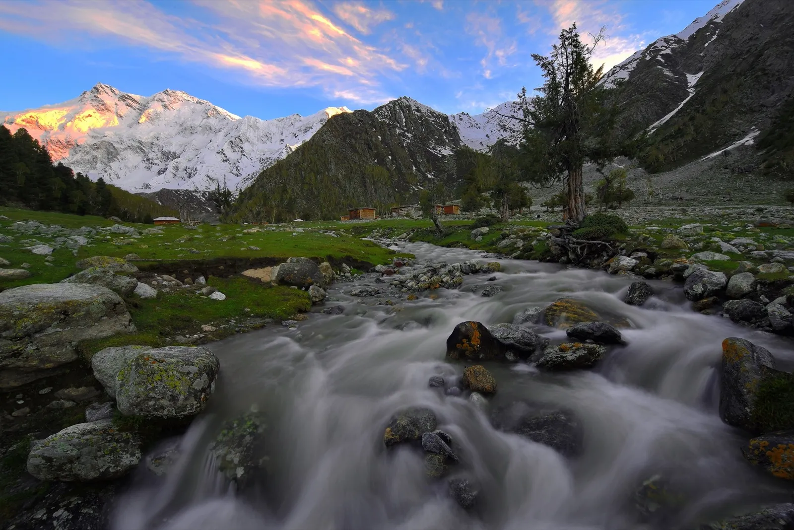 Evening light on Nanga Parbat