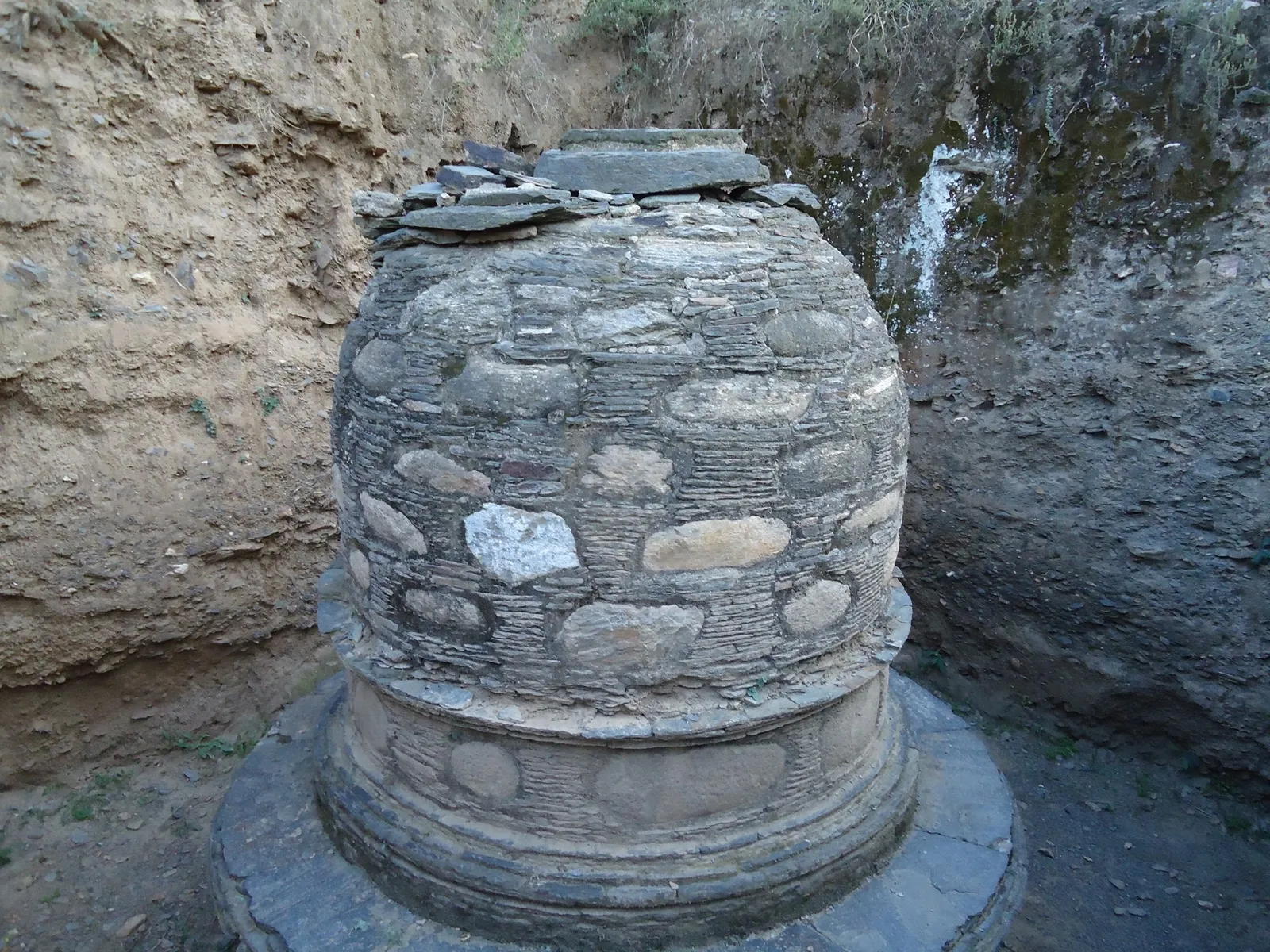 Buddhistische Stupa bei Butkara im Swat-Tal