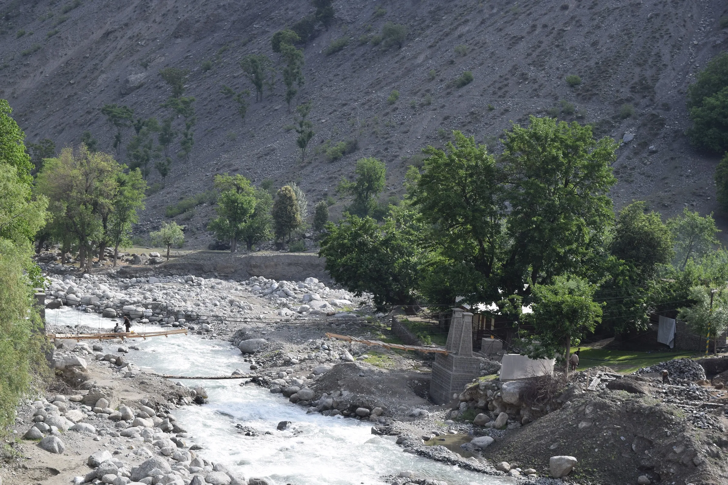 Das Bumburet-Tal im Kalash-Gebiet bei Chitral