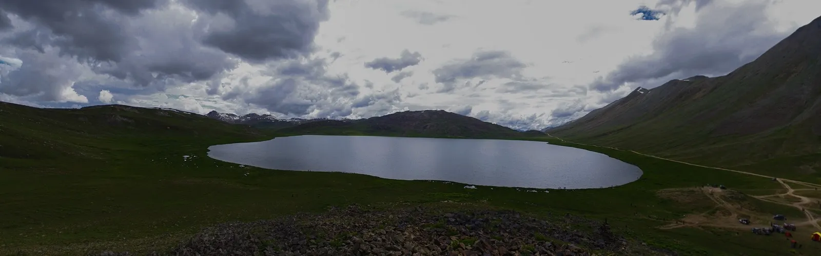 Sheosar Lake at 4,142 metres