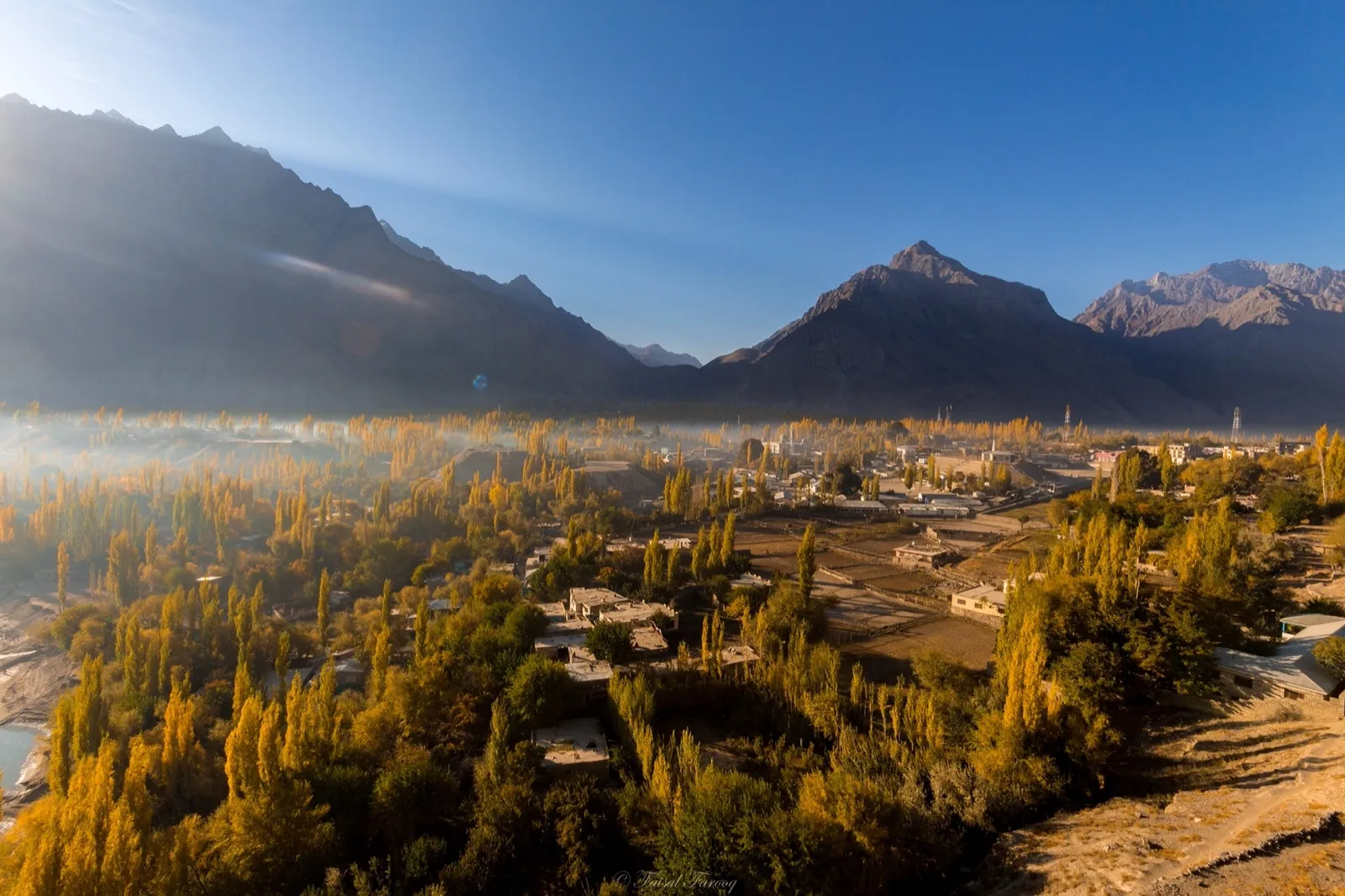 Skardu seen from Kharpocho Fort